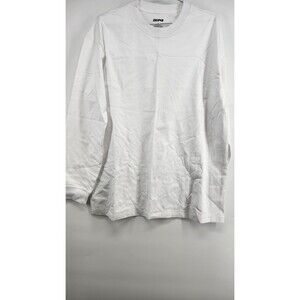 SKIMS Men's Small White Chalk Heavyweight Cotton Long Sleeve T-Shirt NWT